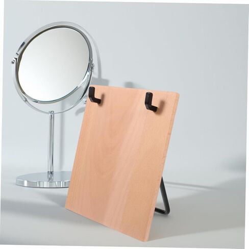Iron and Beech Wood Desk Calendar Holder Sturdy Flip Calendar Rack for Easy Page Flipping Reliable Tabletop Support Stand for Home Office Organization and Desktop Decor in Saudi Arabia