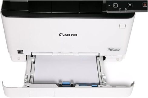 طابعة ليزر ملونة لاسلكية 3 في 1 من Canon imageCLASS MF654Cdw مع وحدة تغذية تلقائية للمستندات سعة 50 ورقة وشاشة تعمل باللمس مقاس 5 بوصات - أبيض وأسود (متجددة) in Kuwait