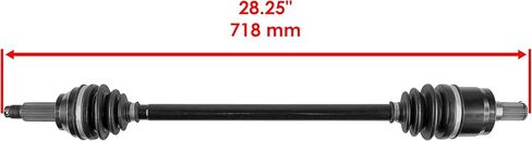 Caltric Rear Left or Right CV Joint Axle Shaft compatible with Honda SXS700 Pioneer 700 2014-2020 in Saudi Arabia