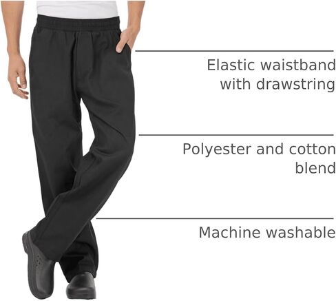 Chef Works Men's Better Built Baggy Chef Pants in Saudi Arabia