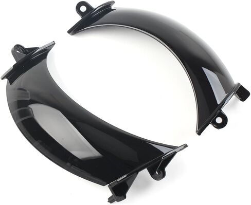 Rbanna1 Motorcycle Front Headlight Fairing Vent Block Closure for Harley Road Glide FLTRX 2015-2023, Black in Saudi Arabia