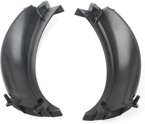 Rbanna1 Motorcycle Front Headlight Fairing Vent Block Closure for Harley Road Glide FLTRX 2015-2023, Black in Saudi Arabia