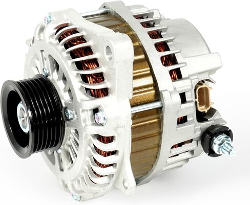 Aumzong Alternator fit for 2008-2012 Nissan Rogue 2005-2006 Nissan X-Trail 2.5L 110A 12V Replacement# LR1110-717B, 23100-AU400, 23100-AU420 in Kuwait