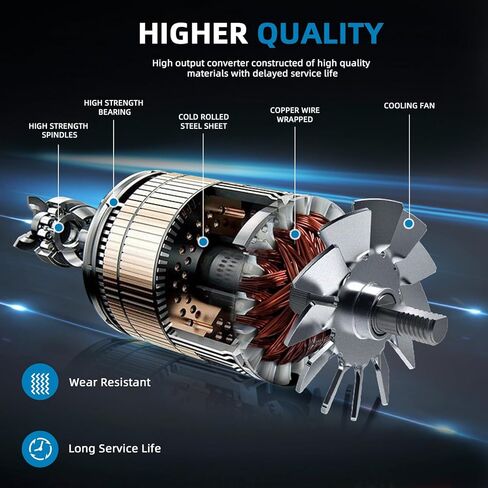 Aumzong Alternator fit for 2008-2012 Nissan Rogue 2005-2006 Nissan X-Trail 2.5L 110A 12V Replacement# LR1110-717B, 23100-AU400, 23100-AU420 in Kuwait