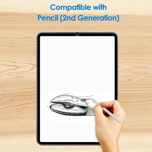 JETech Screen Protector for iPad Pro 13-Inch M4 (2024), 9H Tempered Glass Film, HD Clear, 2-Pack in Saudi Arabia