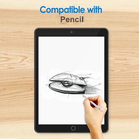 JETech Screen Protector for iPad Pro 13-Inch M4 (2024), 9H Tempered Glass Film, HD Clear, 2-Pack in Saudi Arabia