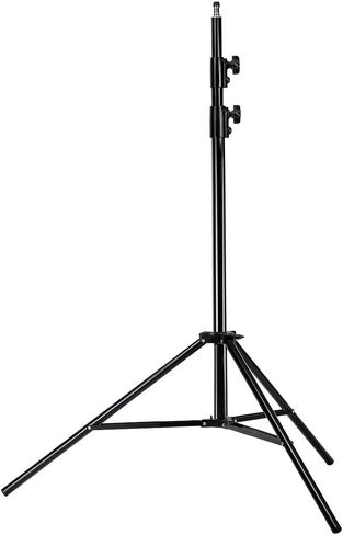 Neewer Photography Light Stand, 3-6.6ft/92-200cm Adjustable Sturdy Tripod Stand for Reflectors, Softboxes, Lights, Umbrellas, Load Capacity: 17.6lb/8kg in Kuwait