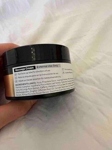 كريم القنب 5Kind بقوة قصوى 3.4 أونصة سائلة - كريم تخفيف مهدئ غني بزيت القنب - كريم تدليك القنب لأسفل الظهر والمفاصل والرقبة والركبتين والكتفين والعضلات - لوشن القنب للنساء والرجال in Kuwait