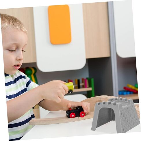 Train Tunnel Model DIY Simulation Tunnel Accessory for Railway Scene Play Easy to Install Enhances Imagination and Creativity for Train Enthusiasts in Saudi Arabia