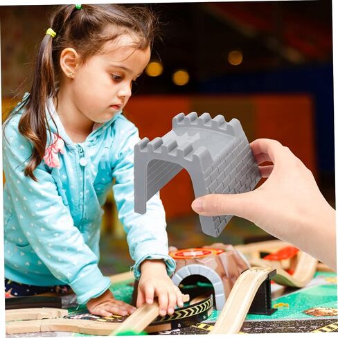 Train Tunnel Model DIY Simulation Tunnel Accessory for Railway Scene Play Easy to Install Enhances Imagination and Creativity for Train Enthusiasts in Saudi Arabia