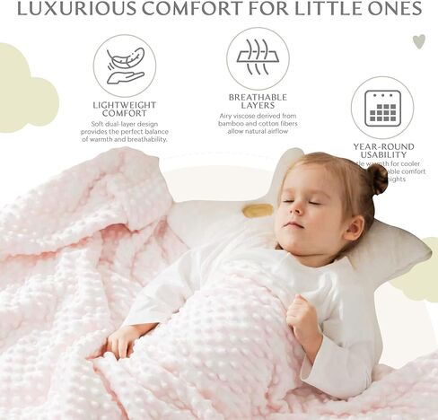 Soft Plush Baby Blanket, Blue Cloud, Baby Boy/Girl/Unisex, 47"x47", Perfect Shower & Registry Gift in Saudi Arabia