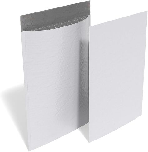 Staples Bubble Envelope Lined Poly Mailers، أظرف بريدية مبطنة، 10.5 بوصة × 16 بوصة in Saudi Arabia
