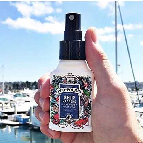 رذاذ المرحاض Poo-Pourri Before-You-go، أوعية جلجل، 2 أونصة سائلة in Saudi Arabia