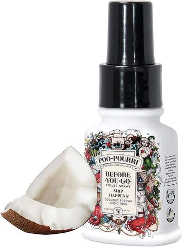 رذاذ المرحاض Poo-Pourri Before-You-go، أوعية جلجل، 2 أونصة سائلة in Saudi Arabia