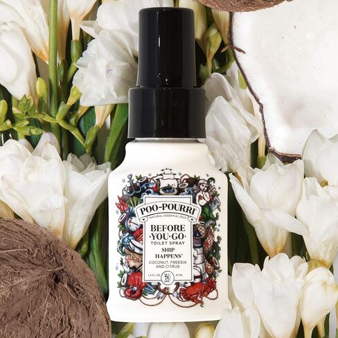 رذاذ المرحاض Poo-Pourri Before-You-go، أوعية جلجل، 2 أونصة سائلة in Saudi Arabia