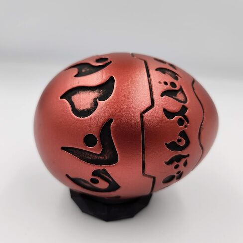 Jak and Daxter Precursor Orb Rose with Stand Handmade in Saudi Arabia