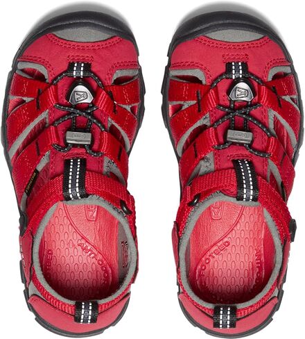 KEEN Seacamp 2 CNX Closed Toe Sandals, Granite Green/Cayenne, 1 US Unisex Big Kid in Saudi Arabia