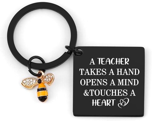 Dayofun Teacher Gifts for Women Appreciation Gifts Keychain Thanksgiving Best Teacher Gifts for Teachers in Kuwait