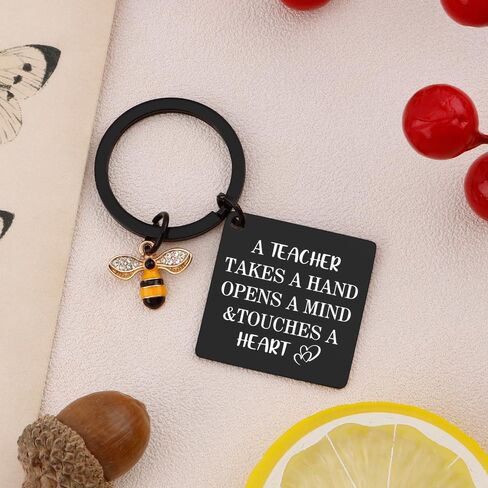 Dayofun Teacher Gifts for Women Appreciation Gifts Keychain Thanksgiving Best Teacher Gifts for Teachers in Kuwait