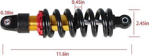 Motorcycle 10.5inch Rear Shocks Absorbers Suspension 270mm Replacement for Dirt Pit Bike 110cc 125cc Central Rear Single Off-Road Vehicle in Saudi Arabia