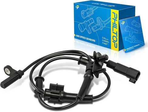 PHILTOP Passenger or Driver Side ABS Wheel Speed Sensor Compatible with 2011-2014 Dodge Charger, 2011-2014 Chrysler 300, 2011-2014 Dodge Challenger in Saudi Arabia