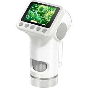 Microscope for Kids, 1600X 4K 2.0" Screen Handheld Microscope, Science Kits for Kids Age 5-7, STEM Toys, Educational Toys, Toys and Gifts for Boys and Girls Age 5, 6, 7, 8, 9 and Up in Saudi Arabia