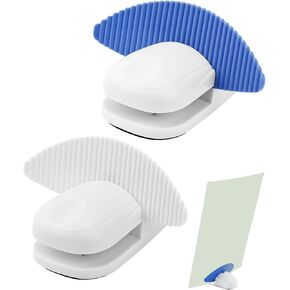 UCEC 3 Pack Paper Holder Stand for Typing – Portable Desktop Document Holder Clamp for A4 Papers and Copies, Non-Slip Typing Stand Copy Holders for Office, Home, Study, and Reading (White Blue Red) in Saudi Arabia