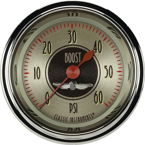 Classic Instruments AN143SHC All American Nickel 2 1/8"" Boost Gauge 60 PSI Electric in Saudi Arabia