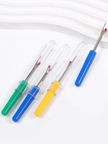 4pack Handhold Sewing Seam Ripper Collapsible Stainless Steel Thread Remover Crafting Removing Threads Tool in Saudi Arabia
