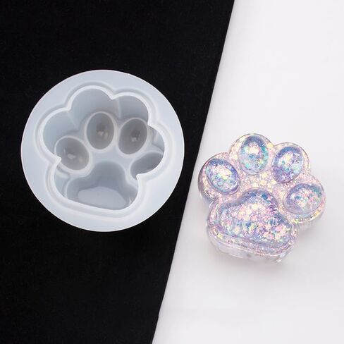 Handmade Molds Silicone Molds Flexible, Heat-Resistant, Suitable for Life DIY Decoration-Cat Claw Molds in Saudi Arabia