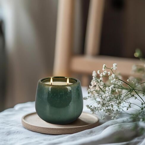 12 Pack Black Apothecary Jar Scented Candles - Natural Soy Wax with Premium Essential Oils, Lavender, Rose, Vanilla & More, 3.5oz/100g Each, Relaxing Aromatherapy Gift Set in Kuwait