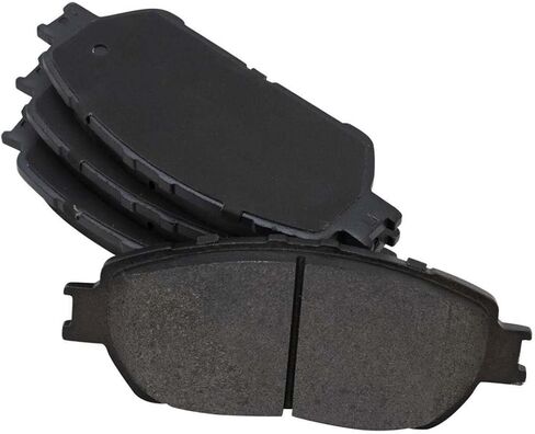 وسادات الفرامل الأمامية من السيراميك من أوتو شاك | بديل لسيارة تويوتا سولارا 2004-2008 2004-2010 سيينا 2005-2006 كامري 2005-2007 أفالون 2002-2003 لكزس ES300 3.5L V6 AWD FWD | طقم فرامل 6 قطع in Kuwait