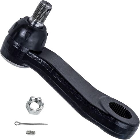 محور ديترويت - طقم صندوق تروس أمامي 3 قطع لـ 97-03 Ford F-150، 01-02 إكسبيديشن، 97-99 F-250، صندوق تروس توجيه كهربائي Idler Pitman Arm 1997 1998 1999 2000 2001 2002 2003 استبدال in Kuwait