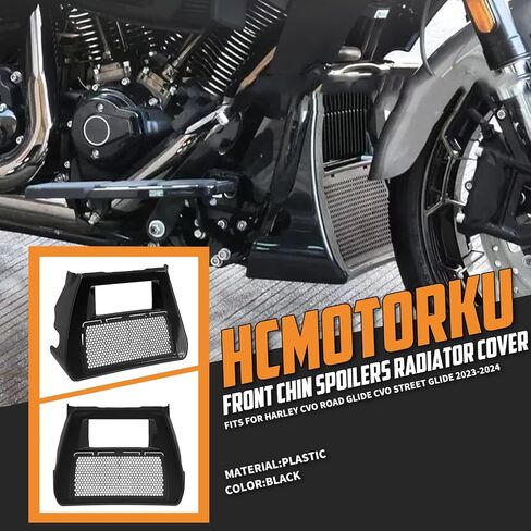 Motorcycle Front Chin Fairing Spoiler Lower Radiator Cover Fit for Harley CVO Road Glide CVO Street Glide 2023-2025 in Saudi Arabia