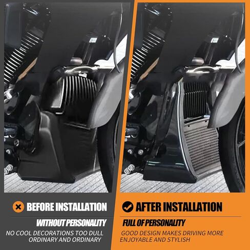 Motorcycle Front Chin Fairing Spoiler Lower Radiator Cover Fit for Harley CVO Road Glide CVO Street Glide 2023-2025 in Saudi Arabia