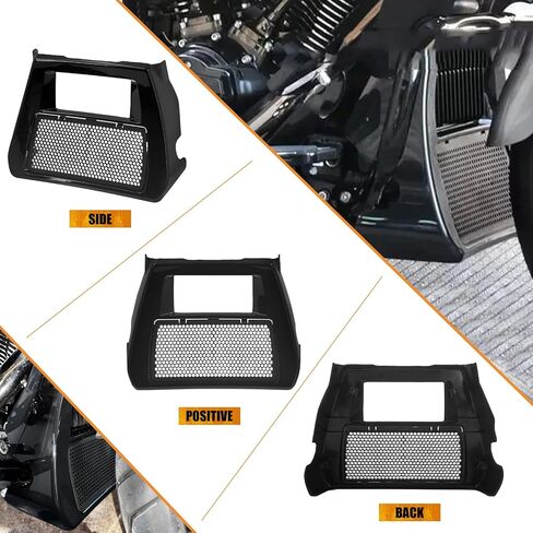 Motorcycle Front Chin Fairing Spoiler Lower Radiator Cover Fit for Harley CVO Road Glide CVO Street Glide 2023-2025 in Saudi Arabia