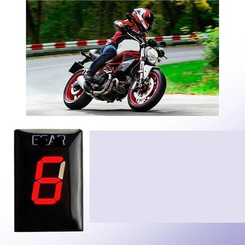مؤشر تروس سرعة الدراجة النارية مؤشر تروس لـ Hyper for Motard لـ Hyperstrada لـ Monster لمقياس عرض الديزل in Kuwait