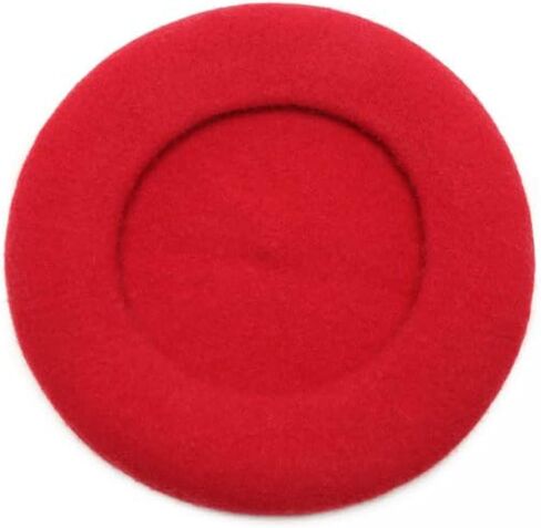 Womens Wool French Beret Hat - Classic Solid Color Artist Hat in Saudi Arabia