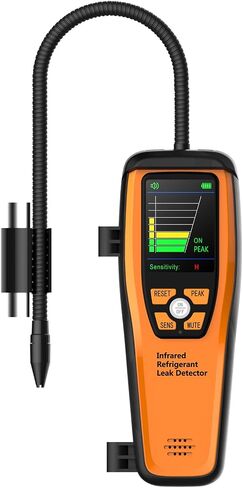 Elitech HVAC Refrigerant Leak Detector 10 Yrs Infrared Sensor Life, Halogen Freon Sniffer, Air Conditioning Detection, Automotive Gas Finder, ILD-200 in Saudi Arabia