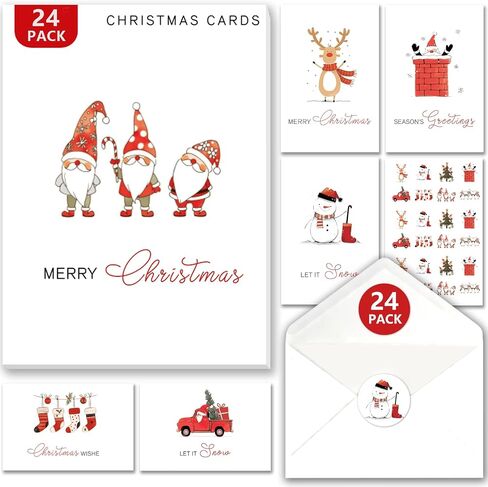 12 Pack Gold Foil Graduation Cards 5 x 7 in with Envelopes and Sticker Seals, 6 Elegant Designs with Printed Messages Inside, Congrats Cards for High School & College Graduates, Gifting and Mailing in Saudi Arabia