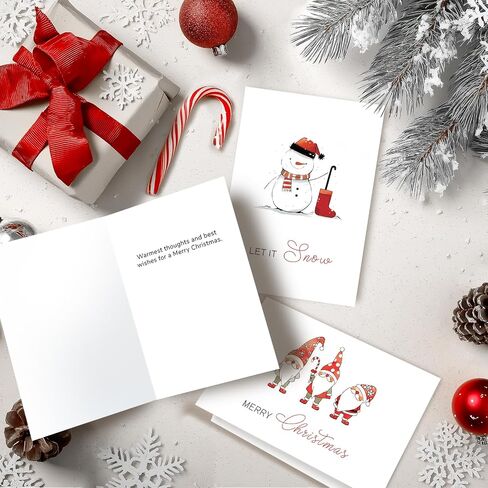 12 Pack Gold Foil Graduation Cards 5 x 7 in with Envelopes and Sticker Seals, 6 Elegant Designs with Printed Messages Inside, Congrats Cards for High School & College Graduates, Gifting and Mailing in Saudi Arabia
