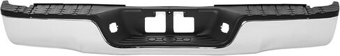 Rear Bumper Assembly Compatible with 2000 2001 2002 2003 2004 2005 2006 Toyota Tundra without Tow Hitch Complete Steel Bumper,Chrome in Saudi Arabia