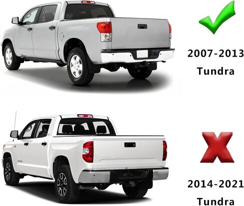 Rear Bumper Assembly Compatible with 2000 2001 2002 2003 2004 2005 2006 Toyota Tundra without Tow Hitch Complete Steel Bumper,Chrome in Saudi Arabia
