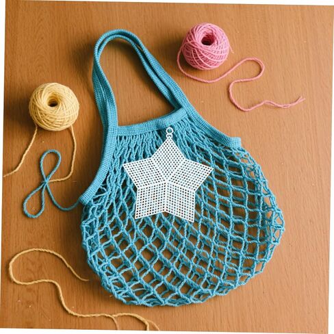 CORHAD 10pcs Plastic Mesh Canvas for DIY Embroidery and Crafting Sturdy Multi-Purpose Plastic Netting for Bag Making Cross Stitch and Crochet Projects in Saudi Arabia