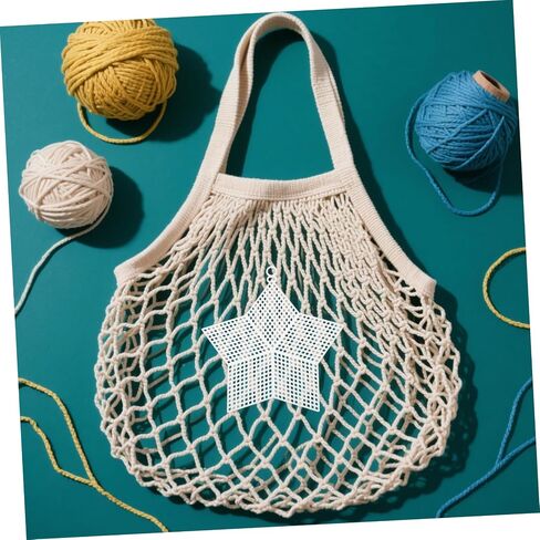 CORHAD 10pcs Plastic Mesh Canvas for DIY Embroidery and Crafting Sturdy Multi-Purpose Plastic Netting for Bag Making Cross Stitch and Crochet Projects in Saudi Arabia