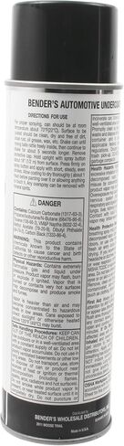 RecPro Trailer Fender Rubberized Undercoating Spray | Prevent Rust | Buildable & Paintable | Automotive | Black (2 Pack) in Saudi Arabia