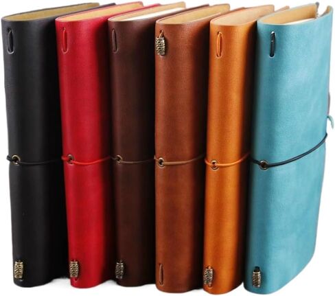 Make Old Portable, Nostalgic Retro Traveler's, Loose Leaf Ledger, 6 Pieces in Saudi Arabia
