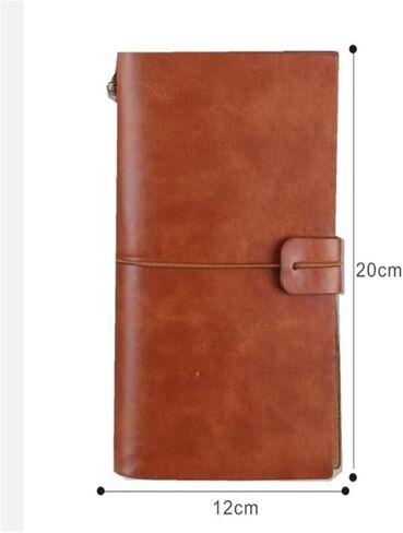 Make Old Portable, Nostalgic Retro Traveler's, Loose Leaf Ledger, 6 Pieces in Saudi Arabia