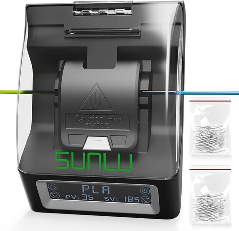 2024 Official SUNLU S2 Filament Dryer Box, Upgraded Filament Storage Dehydrator with 360° Heating Fan and 4.6'' Touch Sreen for PLA TPU PETG ABS Nylon PA Filaments in Kuwait