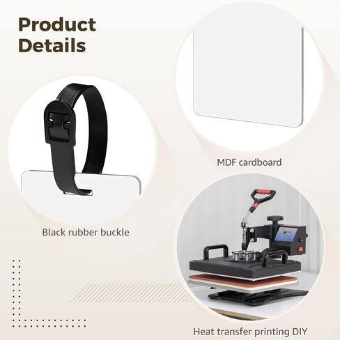 36 Pcs Sublimation ID Badge Blanks, Blank Luggage Tag, Double Sided Heat Transfer Keychain Blanks, Portable Luggage Tag for Travel in Saudi Arabia